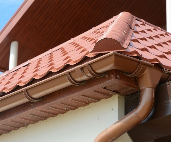 copper gutter